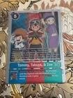 Digimon Card Game Tommy, Takuya, & Zoe Rare Advanced Digimon Generation AD1-020