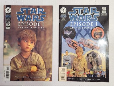 Star Wars Episode 1 Anakin Skywalker #1A + 1B 1999 Dark Horse Lot Of 2 NM+ NEW