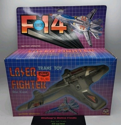 Vintage Transformer KO.  LASER FIGHTER TOMCAT F14. New Old Stock