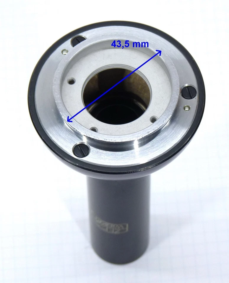 Fototubus Geradtubus Monokulartubus für Carl Zeiss Standard u.a. Mikroskope - Bild 3 von 4
