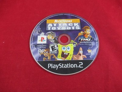 Nicktoons: Attack of the Toybots (Sony PlayStation 2, 2007) *Disc Only - Tested*