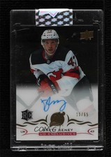 2018-19 Upper Deck Clear Cut Rookies UD Exclusives 15/65 Brett Seney Auto 8tn