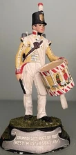 Lead Toy Soldier. Drummer West Middlesex Regt of Foot 1811 by Charles Stadden
