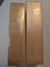 Lot of 2 Barubt Foundation Medium Spectrum Sunscreen Serum SPF 50 1.4 fl. oz. FS