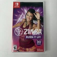 REPLACEMENT Nintendo Switch Zumba Burn It Up CASE ONLY EMPTY .... NO GAME