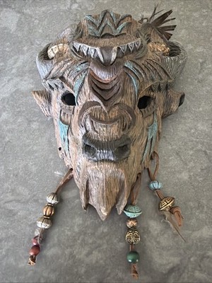 Totem Ceremonial Mask Spirit of Abundance, Hamilton Collection, Buffalo Bison
