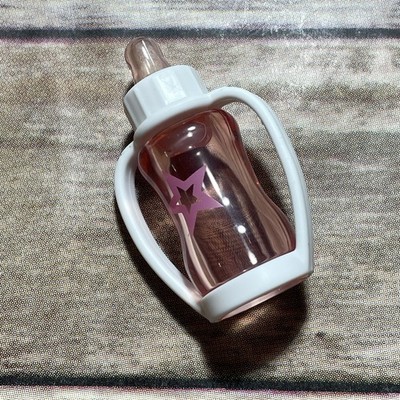 American Girl Little Itty Bitty Baby 7.75  Doll Pink & White Star Feeding Bottle