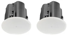 2 JBL Control 416C/T 6.5" Commercial 70v/8-ohm Ceiling Speakers 4 Restaurant/Bar