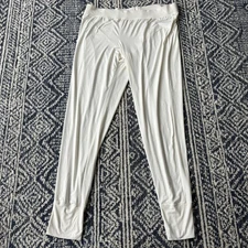 Lands End Womens Baselayer Pants Large White 14-16