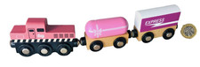 Train Locomotive Railway Wood Wooden Brio Vintage es