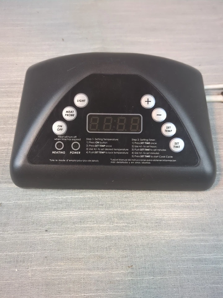 Masterbuilt Fumador Eléctrico - Panel de Control Digital - PARTE #9907100001 NUEVO Caja Abierta Foto 2 de 4