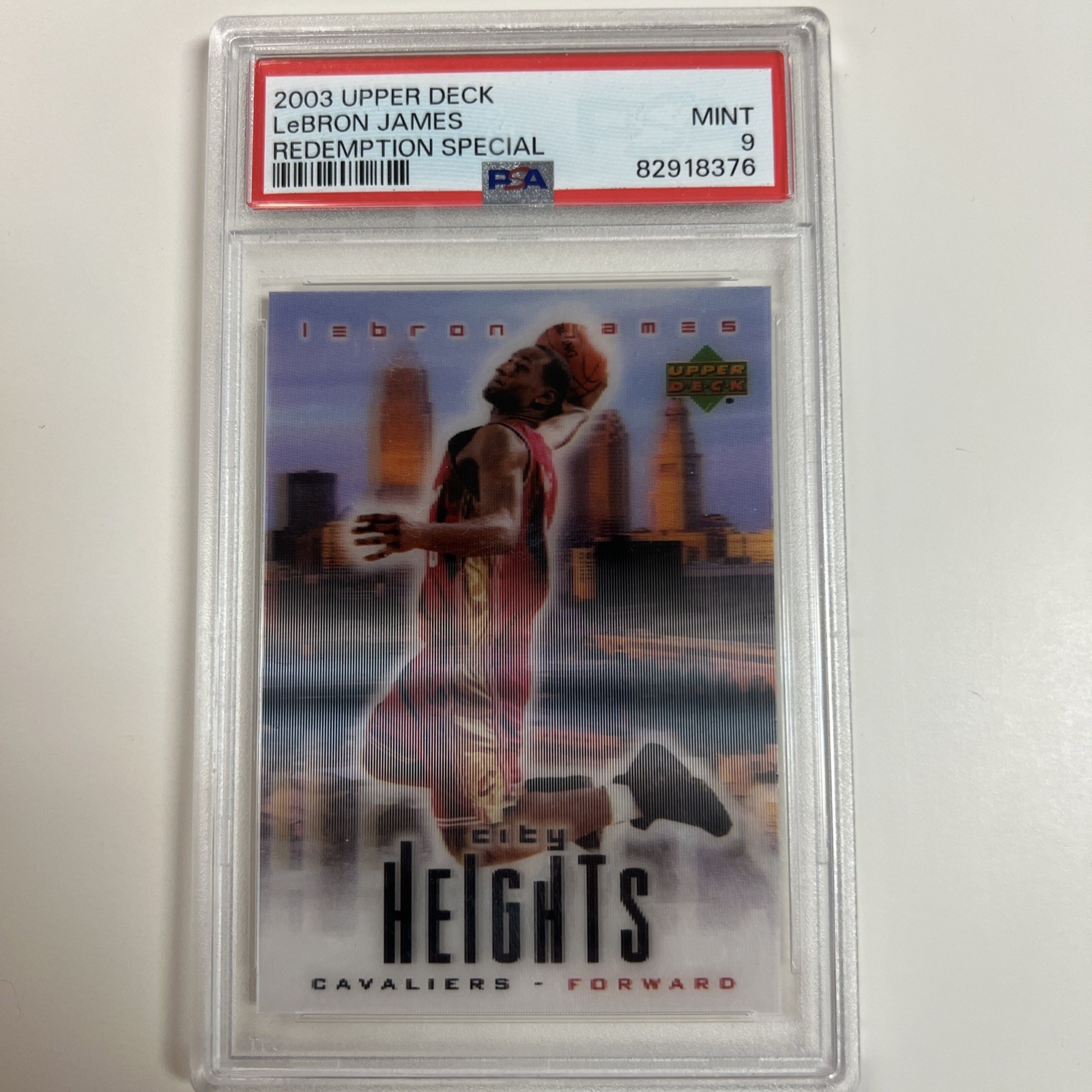 2003 Upper Deck - Redemption Special - PSA 9 - LeBron James - Cavs