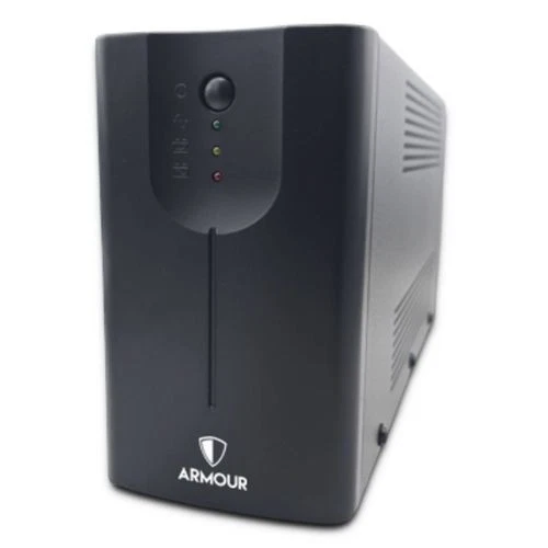 Armour 650VA -3000VA UPS 390W-2400W LED Indicators, 2x UK Plug, 2x RJ45, USB - Image 4 of 4