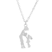 Gold Mother Daughter Necklace Mother Mama Mom Grandma Daughter Love Necklace Mot