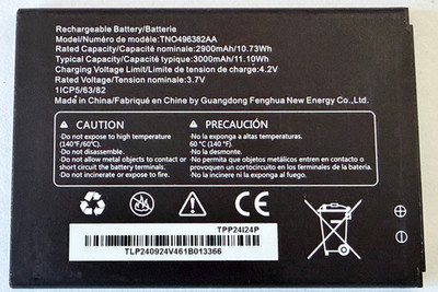 OEM TNO496382AA Original Battery for Wiko VOIX U10 3000mAh Smart Phone Part