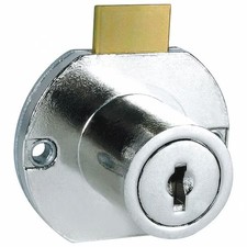 Compx National C8703-Mkkd-14A Cabinet And Drawer Dead Bolt Locks, Bright