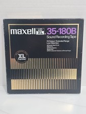 Maxell UD-XL Professional 35-180B Sound Recording 10.5&rdquo; NAB Hub EMPTY METAL Reel