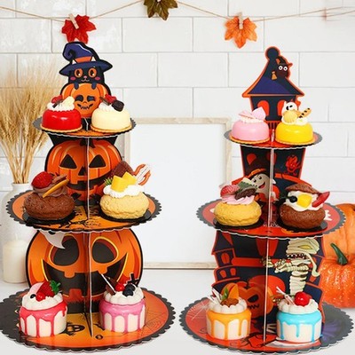 Halloween Cupcake Turm Aufsteller