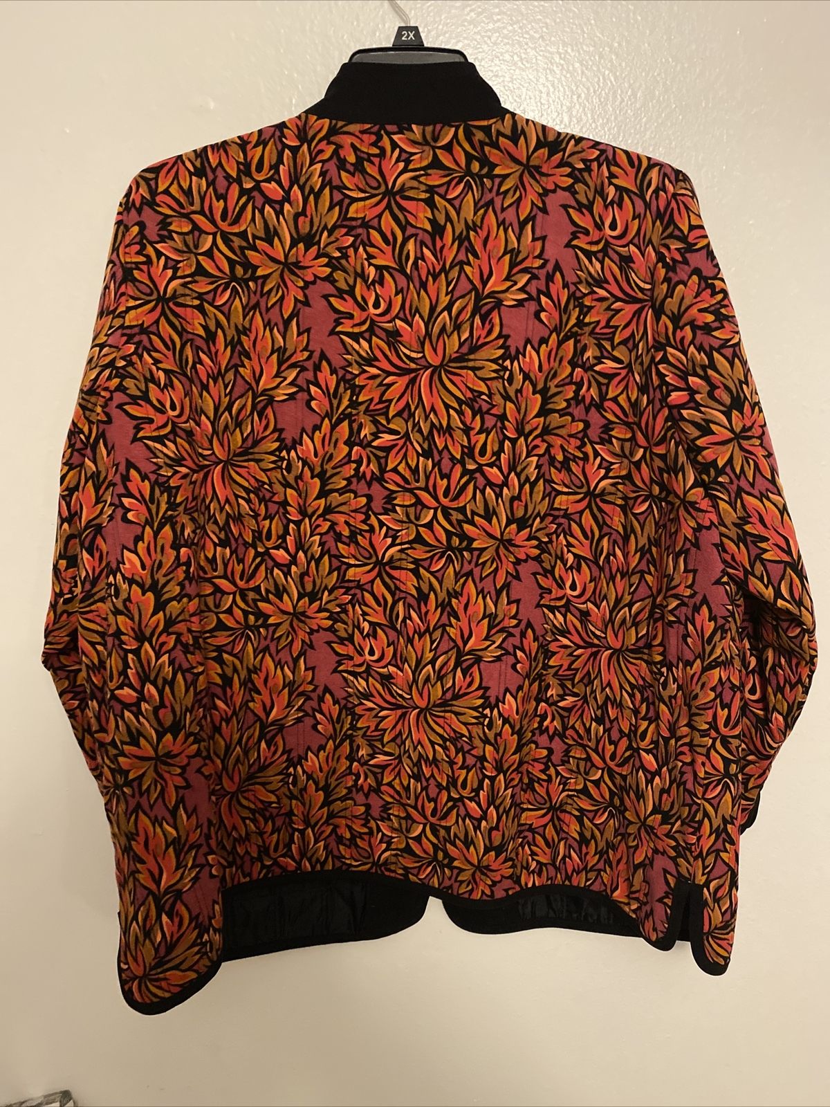BOB MACKIE WEARABLE ART JACKET 2XL - image 3