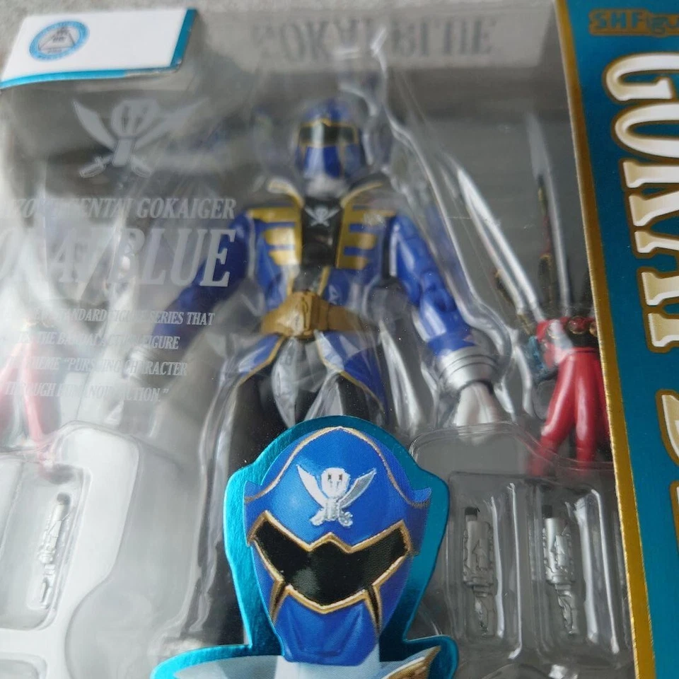 Экшн-фигурка S.H.Figuarts GOKAI BLUE Kaizoku Sentai Gokaiger Bandai Япония - Изображение 2 из 4