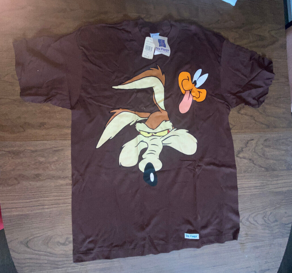 WYLIE COYOTE/ROADRUNNER NEW WITH TAGS LOONEY TUNES LICENSED XLARGE