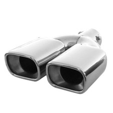 Edelstahl Auspuffblende Endrohr Endstücke Für Vw Polo Lupo Eox Fox Bora Beetle