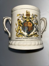 Coronation Mug Tankard Queen Elizabeth II June 1953 Brentleigh Ware Staffs