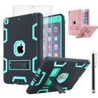 For Apple iPad Air 2 Case 2nd Generation 9.7" Heavy Duty Shockproof Rugged Cover