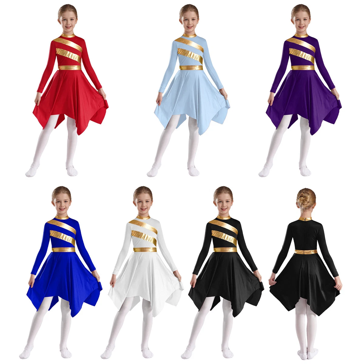Ballett Trikot Mädchen Mädchen Ballettkleid Kurzarm - Baumwolle-Trikot Mit Tüllröckchen, Niedlicher Tanzanzug Sommerkleid Mädchen Kurz
