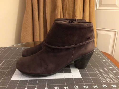 CAMPER Brown Leather Ankle Boots Sz EU 39 US 8.5/9 - Picture 3 of 12