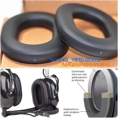 Noise Reduction Ear Pad Foam Cushion For RADIOSHACK RACING HEADPHONES  EarMuffs