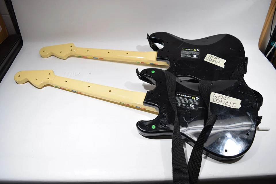 Various Rock Band Parts PS3 Harmonix Wired PS2 PS4 guitar/drums - no dongles - Image 4 of 4