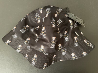 DGK Rival Bucket Hat Dirty Ghetto Kids cap Rival Bear all over print