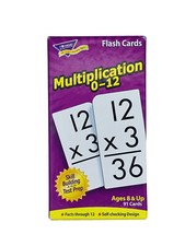trend enterprises flashcards. Multiplication 0-12 91 cards confirmed Age 8 Up