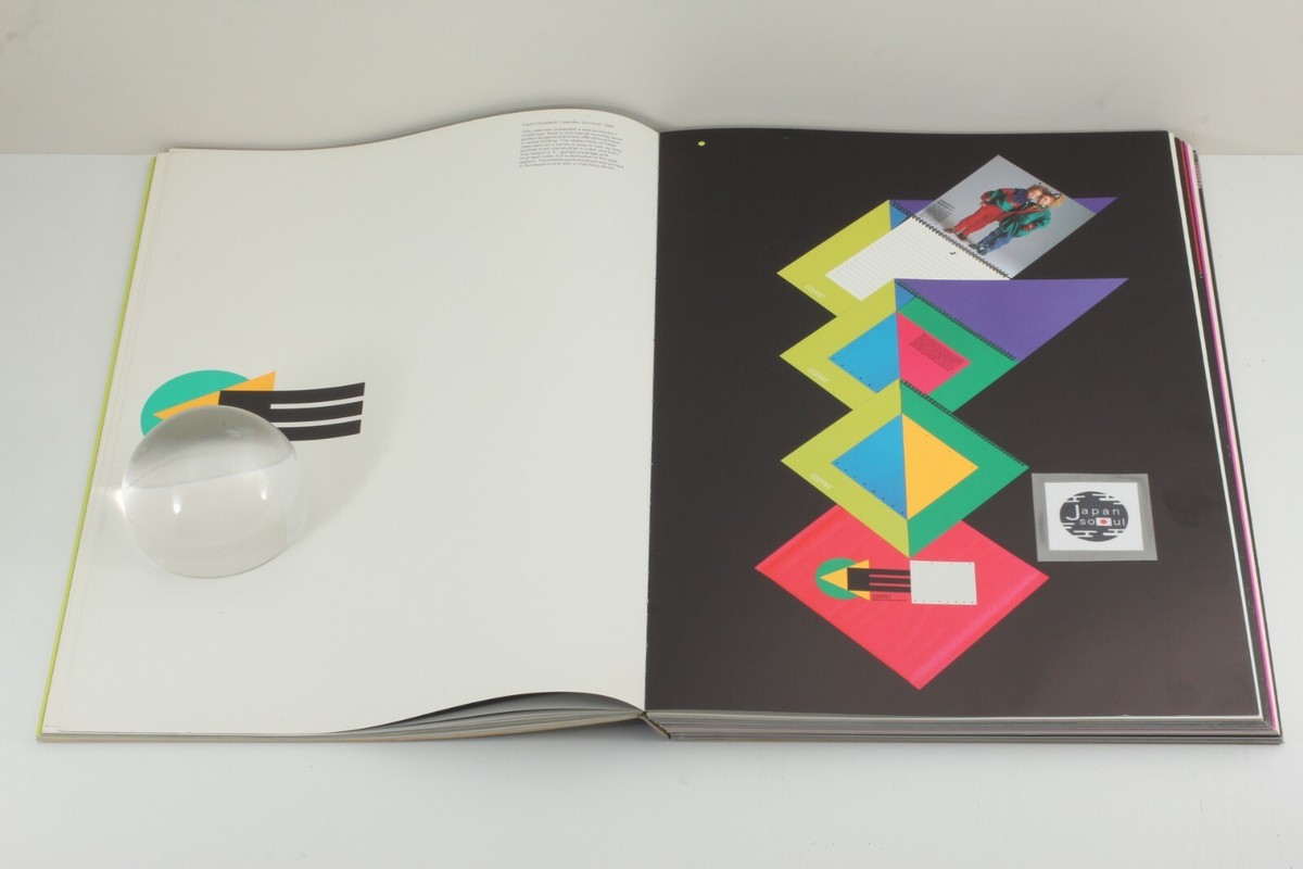 ESPRIT'S GRAPHIC WORK 1984-1986 Art Design Book Vintage