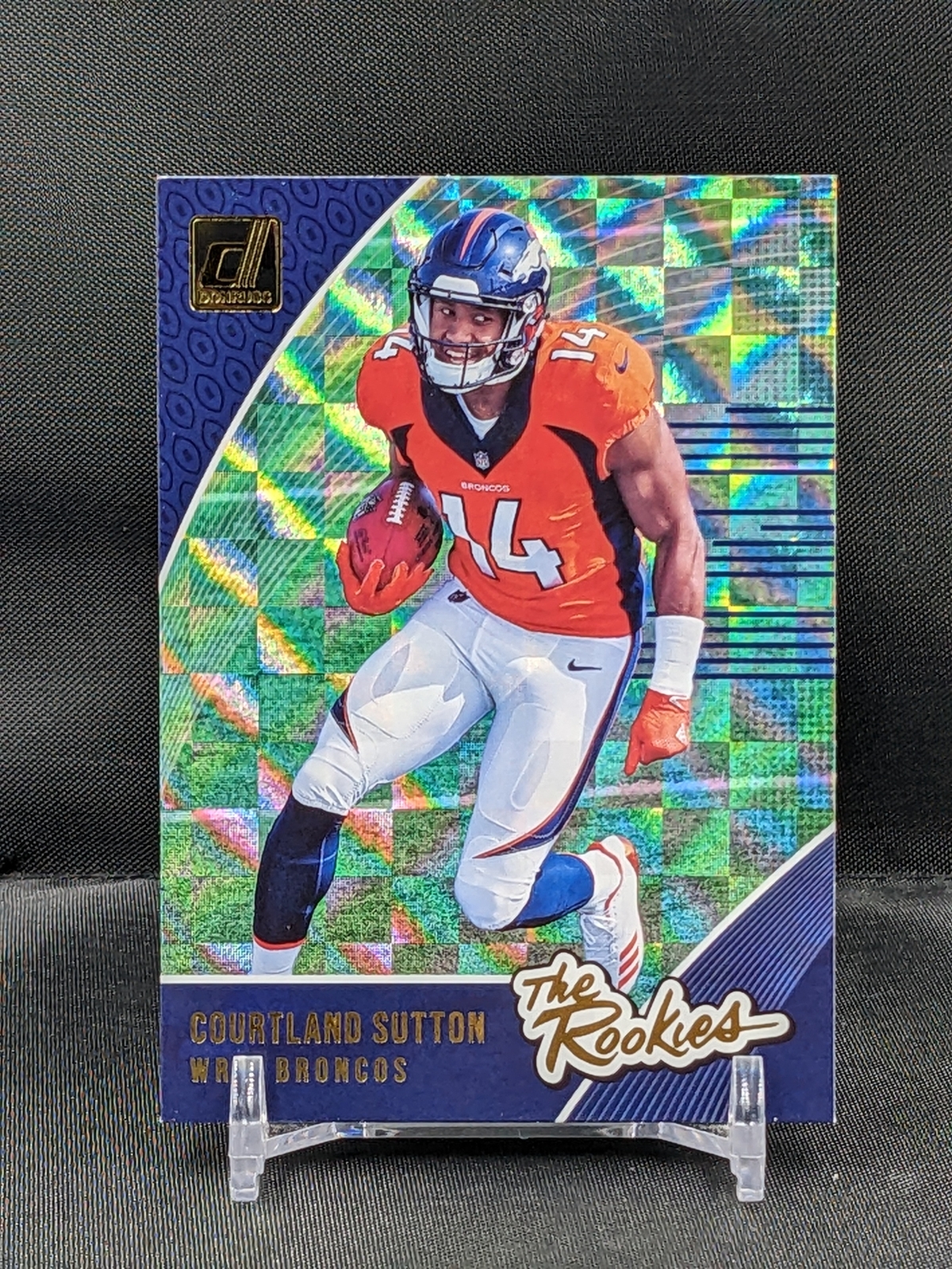 2018 Panini Donruss The Rookies Courtland Sutton #R-12 RC Broncos