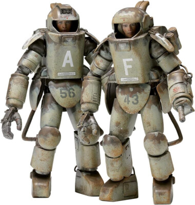 ミリタリー WAVE Ma.K. KETZER & FLIEGE 1:20 WAVE 1/20 Maschinen Krieger A.F.S. Mk.I & A.F.S. Mk.II SET 11cm