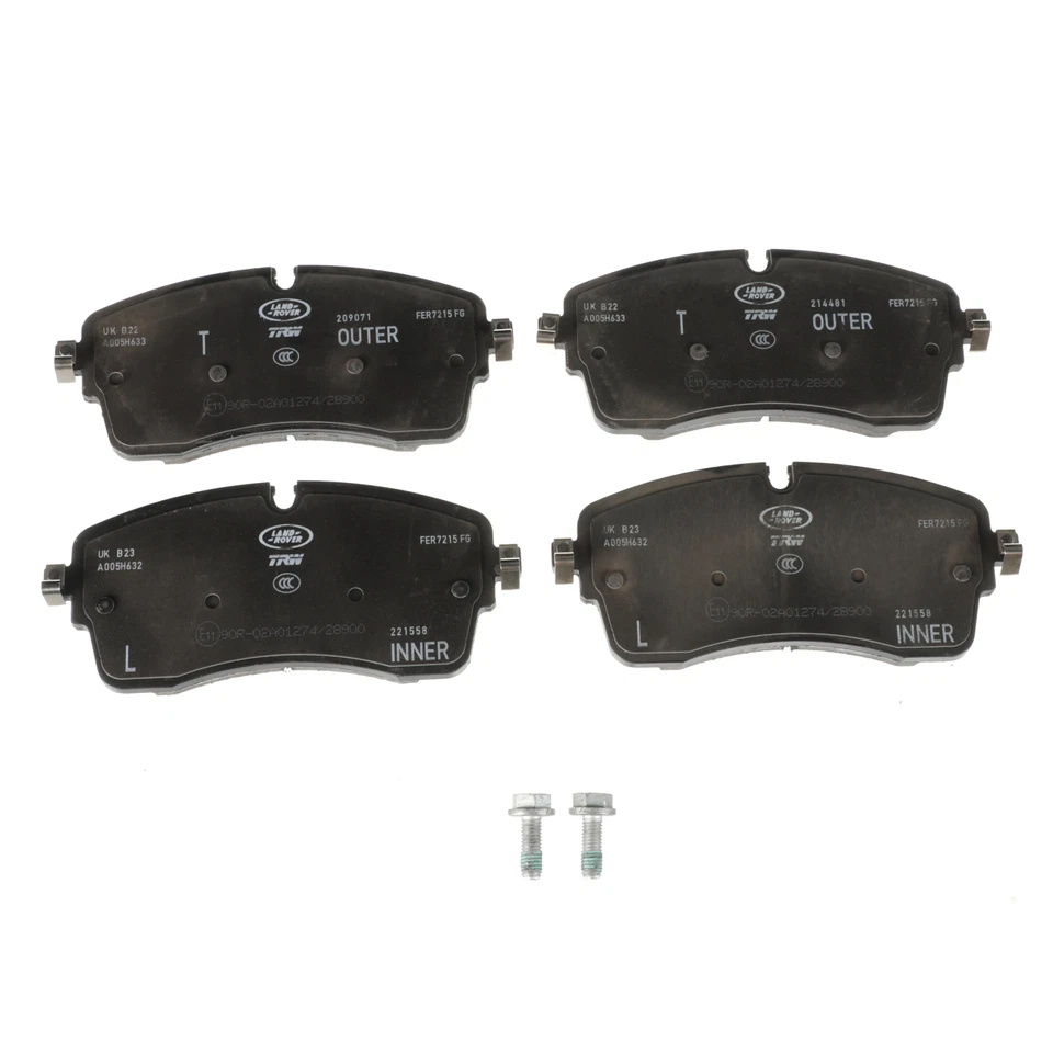 Pastillas de freno delanteras originales Jaguar J9C35094 Foto 2 de 3