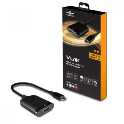  Vantec VLink USB-C to HDMI  2.0 4K/60Hz Active Adapter