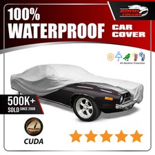 Plymouth Cuda Car Cover - Ultimate Full Custom-fit All Weather Protection