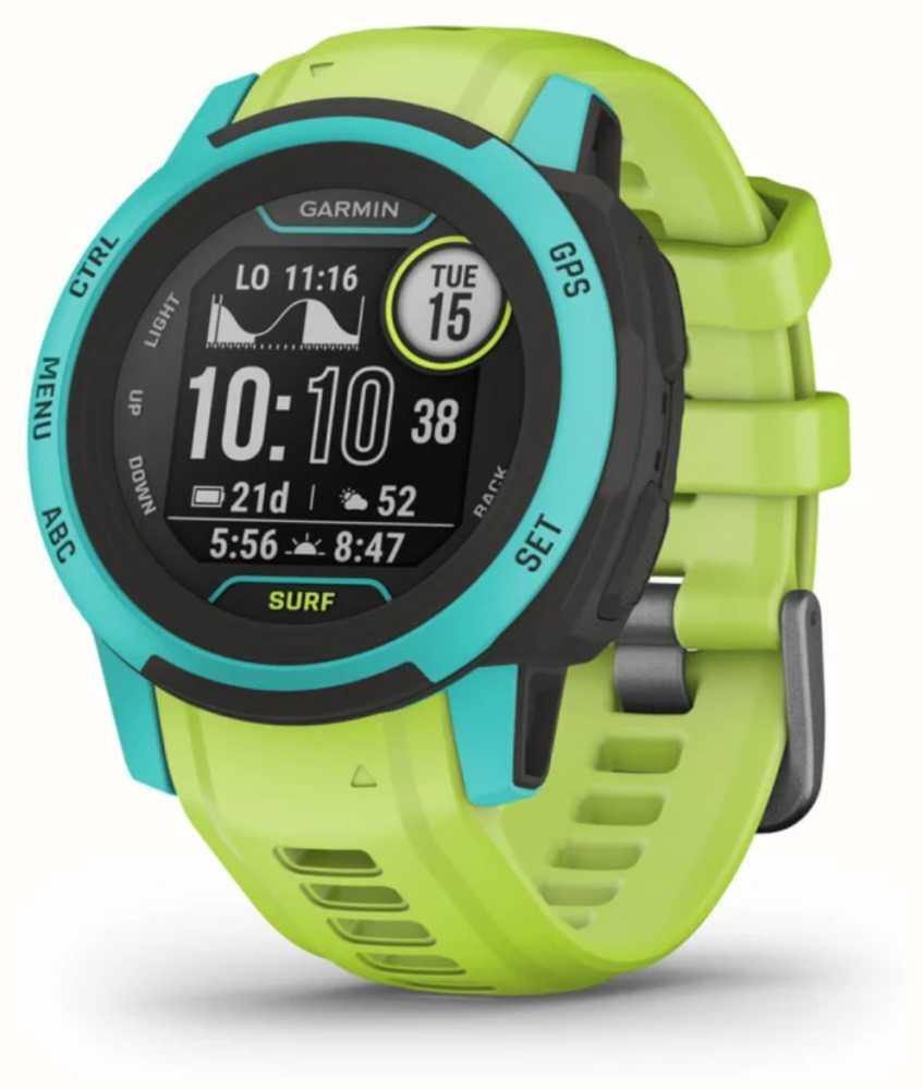 Garmin Instinct 2S Surf Edition GPS Watch Heart Rate Monitor