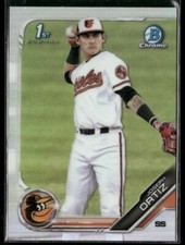 2019 Bowman Draft Joseph Ortiz #BDC-23 1st Refractor Baltimore Orioles
