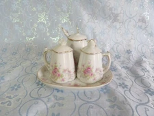 Lefton China Mini 6 PC Service Tray