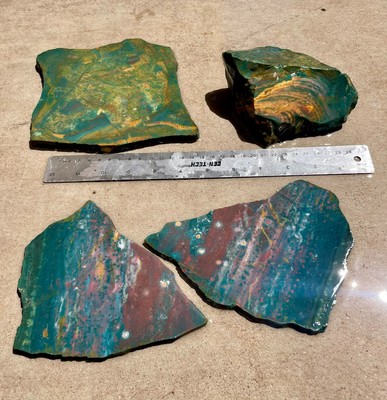 rough bloodstone parcel, uncut bloodstone lot over 3 lbs for cabbing knapping