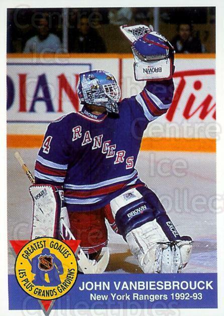 1993-94 High Liner Greatest Goalies #5 John Vanbiesbrouck