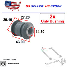 Lateral Arm Rear Lower Bushing Set2 For Toyota Camry Lexus Es300 Es330 02-06 Lateral Arm Rear Lower Bushing Set2 For Toyota Camry Lexus Es300 Es330 02-06