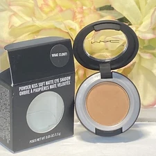 Mac Powder Kiss Matte Eyeshadow - What Clout! - Eye Shadow Full Size NIB FreeSh