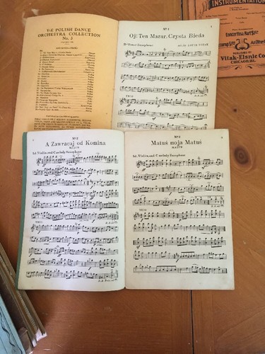 G & V Polish Dance Orchestra Collection No.1,2,3,4 by Louis Vitak Piano 1923-27 - Picture 11 of 12