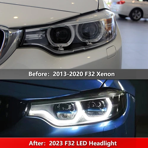 LED Headlights Assembly Xenon/HID Facelift 2PCS For BMW 4 Series F32 F36 F82 - Bild 7 von 11