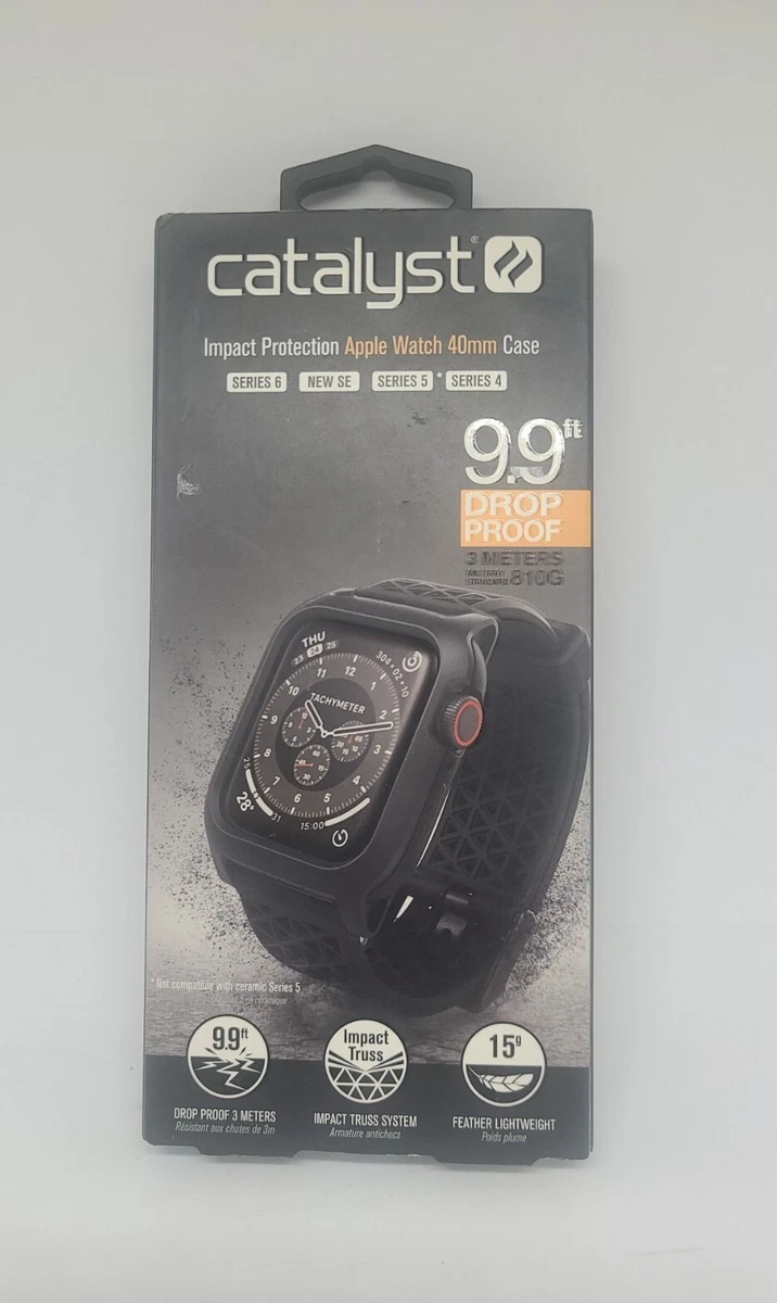Catalyst Impact Case and Band Apple Watch Series 5 4 40mm Black